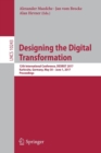Designing the Digital Transformation : 12th International Conference, DESRIST 2017, Karlsruhe, Germany, May 30 – June 1, 2017, Proceedings - Book