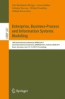 Enterprise, Business-Process and Information Systems Modeling : 18th International Conference, BPMDS 2017, 22nd International Conference, EMMSAD 2017, Held at CAiSE 2017, Essen, Germany, June 12-13, 2 - Book
