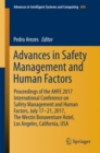 Advances in Safety Management and Human Factors : Proceedings of the AHFE 2017 International Conference on Safety Management and Human Factors, July 17-21, 2017, The Westin Bonaventure Hotel, Los Ange - eBook