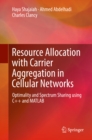 Resource Allocation with Carrier Aggregation in Cellular Networks : Optimality and Spectrum Sharing using C++ and MATLAB - eBook