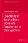 Complexity in Society: From Indicators Construction to their Synthesis - eBook