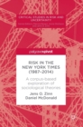 Risk in The New York Times (1987-2014) : A corpus-based exploration of sociological theories - Book