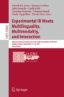 Experimental IR Meets Multilinguality, Multimodality, and Interaction : 8th International Conference of the CLEF Association, CLEF 2017, Dublin, Ireland, September 11–14, 2017, Proceedings - Book