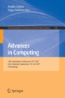 Advances in Computing : 12th Colombian Conference, CCC 2017, Cali, Colombia, September 19-22, 2017, Proceedings - Book