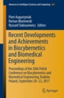 Recent Developments and Achievements in Biocybernetics and Biomedical Engineering : Proceedings of the 20th Polish Conference on Biocybernetics and Biomedical Engineering, Krakow, Poland, September 20 - Book