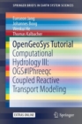 OpenGeoSys Tutorial : Computational Hydrology III: OGS#IPhreeqc Coupled Reactive Transport Modeling - Book