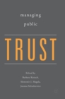 Managing Public Trust - Book