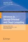 Advances in Service-Oriented and Cloud Computing : Workshops of ESOCC 2016, Vienna, Austria, September 5-7, 2016, Revised Selected Papers - Book