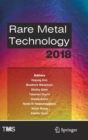 Rare Metal Technology 2018 - Book