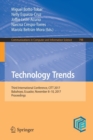 Technology Trends : Third International Conference, CITT 2017, Babahoyo, Ecuador, November 8-10, 2017, Proceedings - Book