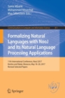 Formalizing Natural Languages with NooJ and Its Natural Language Processing Applications : 11th International Conference, NooJ 2017, Kenitra and Rabat, Morocco, May 18-20, 2017, Revised Selected Paper - Book