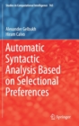 Automatic Syntactic Analysis Based on Selectional Preferences - Book