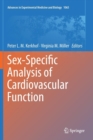 Sex-Specific Analysis of Cardiovascular Function - Book