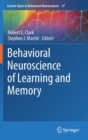 Behavioral Neuroscience of Learning and Memory - Book