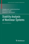 Stability Analysis of Nonlinear Systems - Book