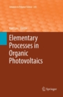 Elementary Processes in Organic Photovoltaics - Book