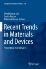 Recent Trends in Materials and Devices : Proceedings ICRTMD 2015 - Book