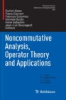 Noncommutative Analysis, Operator Theory and Applications - Book