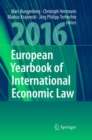 European Yearbook of International Economic Law 2016 - Book