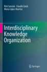 Interdisciplinary Knowledge Organization - Book
