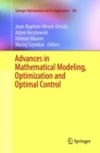 Advances in Mathematical Modeling, Optimization and Optimal Control - Book