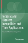 Integral and Discrete Inequalities and Their Applications : Volume II: Nonlinear Inequalities - Book