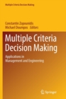 Multiple Criteria Decision Making : Applications in Management and Engineering - Book