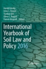 International Yearbook of Soil Law and Policy 2016 - Book