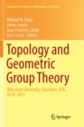 Topology and Geometric Group Theory : Ohio State University, Columbus, USA, 2010-2011 - Book