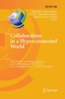 Collaboration in a Hyperconnected World : 17th IFIP WG 5.5 Working Conference on Virtual Enterprises, PRO-VE 2016, Porto, Portugal, October 3-5, 2016, Proceedings - Book