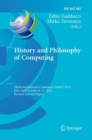 History and Philosophy of Computing : Third International Conference, HaPoC 2015, Pisa, Italy, October 8-11, 2015, Revised Selected Papers - Book