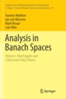 Analysis in Banach Spaces : Volume I: Martingales and Littlewood-Paley Theory - Book