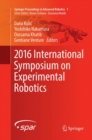 2016 International Symposium on Experimental Robotics - Book