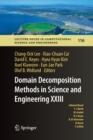Domain Decomposition Methods in Science and Engineering XXIII - Book
