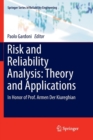 Risk and Reliability Analysis: Theory and Applications : In Honor of Prof. Armen Der Kiureghian - Book