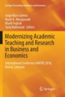 Modernizing Academic Teaching and Research in Business and Economics : International Conference MATRE 2016, Beirut, Lebanon - Book