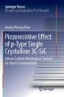 Piezoresistive Effect of p-Type Single Crystalline 3C-SiC : Silicon Carbide Mechanical Sensors for Harsh Environments - Book
