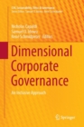 Dimensional Corporate Governance : An Inclusive Approach - Book