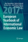 European Yearbook of International Economic Law 2017 - Book