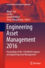 Engineering Asset Management 2016 : Proceedings of the 11th World Congress on Engineering Asset Management - Book