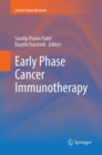 Early Phase Cancer Immunotherapy - Book