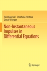 Non-Instantaneous Impulses in Differential Equations - Book