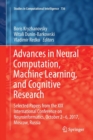 Advances in Neural Computation, Machine Learning, and Cognitive Research : Selected Papers from the XIX International Conference on Neuroinformatics, October 2-6, 2017, Moscow, Russia - Book