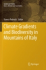 Climate Gradients and Biodiversity in Mountains of Italy - Book
