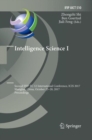 Intelligence Science I : Second IFIP TC 12 International Conference, ICIS 2017, Shanghai, China, October 25-28, 2017, Proceedings - Book