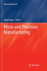 Micro and Precision Manufacturing - Book