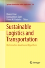 Sustainable Logistics and Transportation : Optimization Models and Algorithms - Book