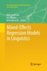 Mixed-Effects Regression Models in Linguistics - Book