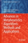 Advances in Metaheuristics Algorithms: Methods and Applications - Book