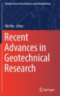 Recent Advances in Geotechnical Research - Book